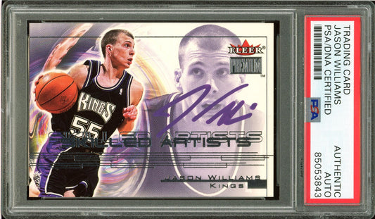 2000-01 Fleer Premium #5 SA Jason Williams Skilled Artists Auto PSA Authentic