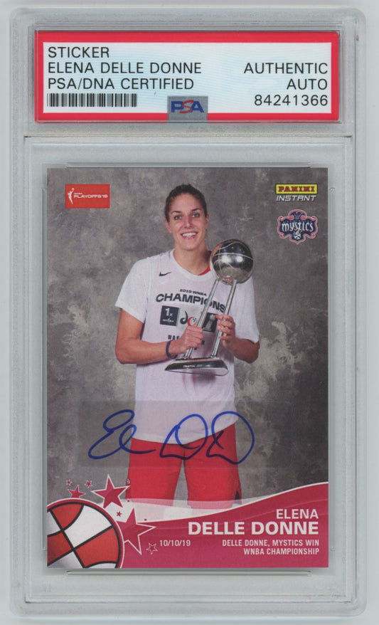 2019 Panini Instant WNBA Elena Delle Donne #11 Auto - PSA/DNA