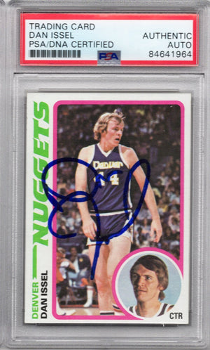 1978 TOPPS DAN ISSEL AUTOGRAPH PSA/DNA Qty Available