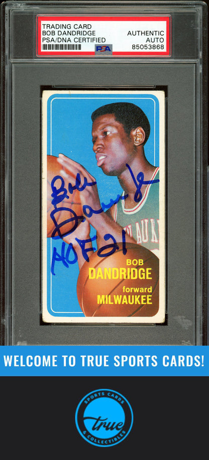 1970-71 Topps #63 Bob Dandridge Rookie Auto PSA Authentic (3868)