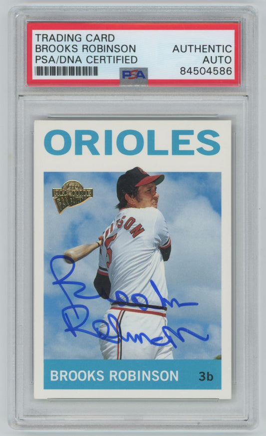 2003 Topps Brooks Robinson Auto - PSA/DNA Authentic