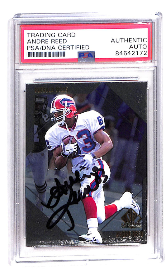 1997 SP AUTHENTIC ANDRE REED AUTO CARD PSA DNA (2172)