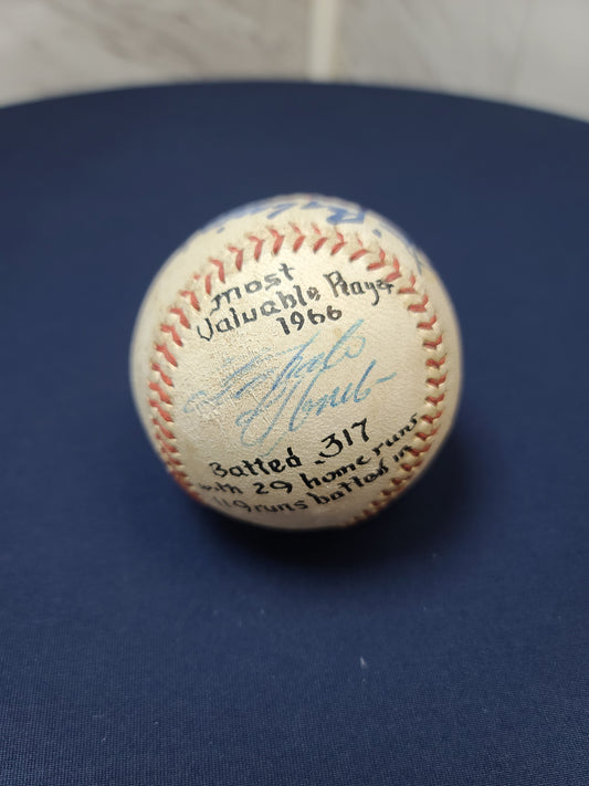 Roberto Clemente, Vernon Law, Jim Pagliaroni, Jose Pagan Autographed Baseball