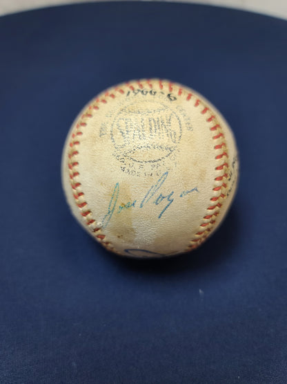 Roberto Clemente, Vernon Law, Jim Pagliaroni, Jose Pagan Autographed Baseball