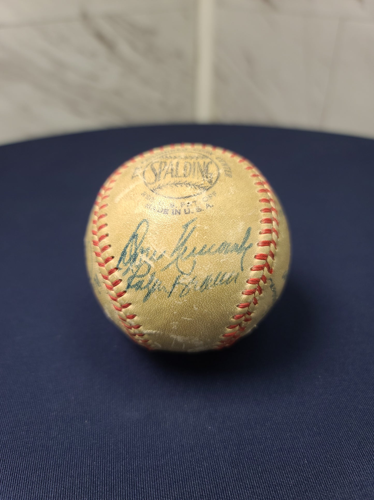 Jackie Robinson, Dick Williams, Don Newcombe, others Autographed Baseball