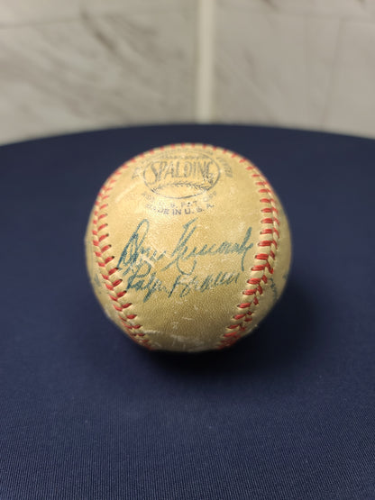 Jackie Robinson, Dick Williams, Don Newcombe, others Autographed Baseball