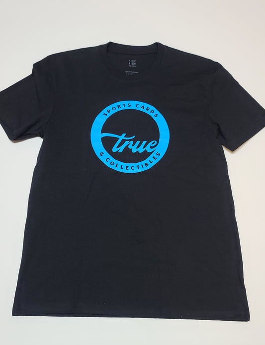 TRUE SPORTS CARDS LOGO SHIRT - BLACK