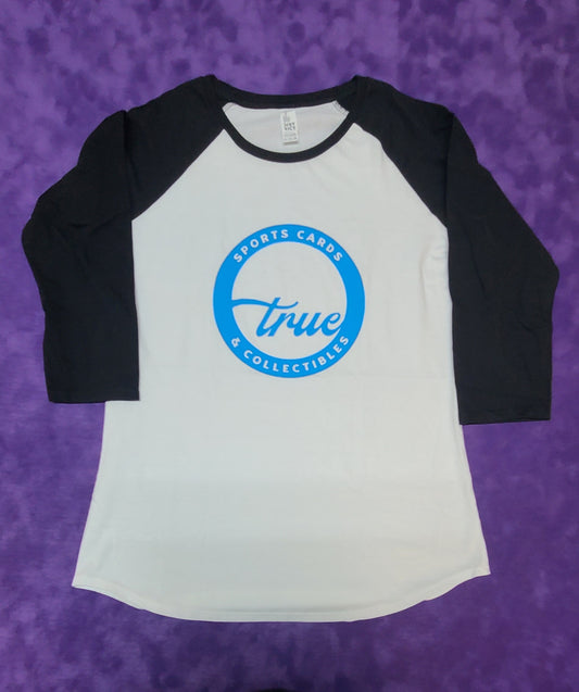 TRUE SPORTS CARDS LOGO SHIRT - Black Sleeves Tee