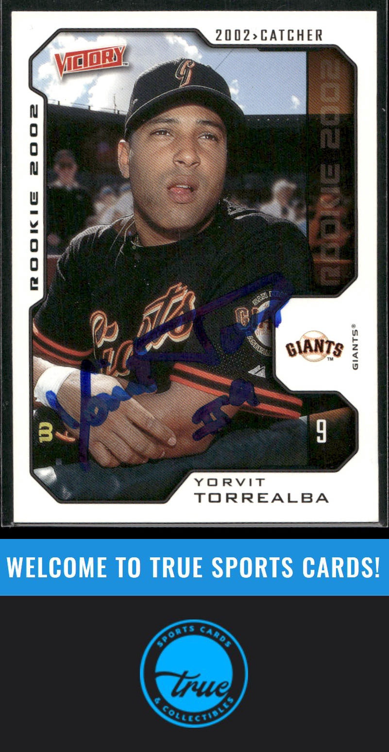 2002 Upper Deck Victory #512 Yorvit Torrealba Auto