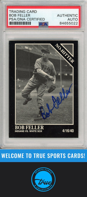 1991 Conlon Collection TSN #370 Bob Feller Auto PSA Authentic (QUANTITY AVAILABLE)