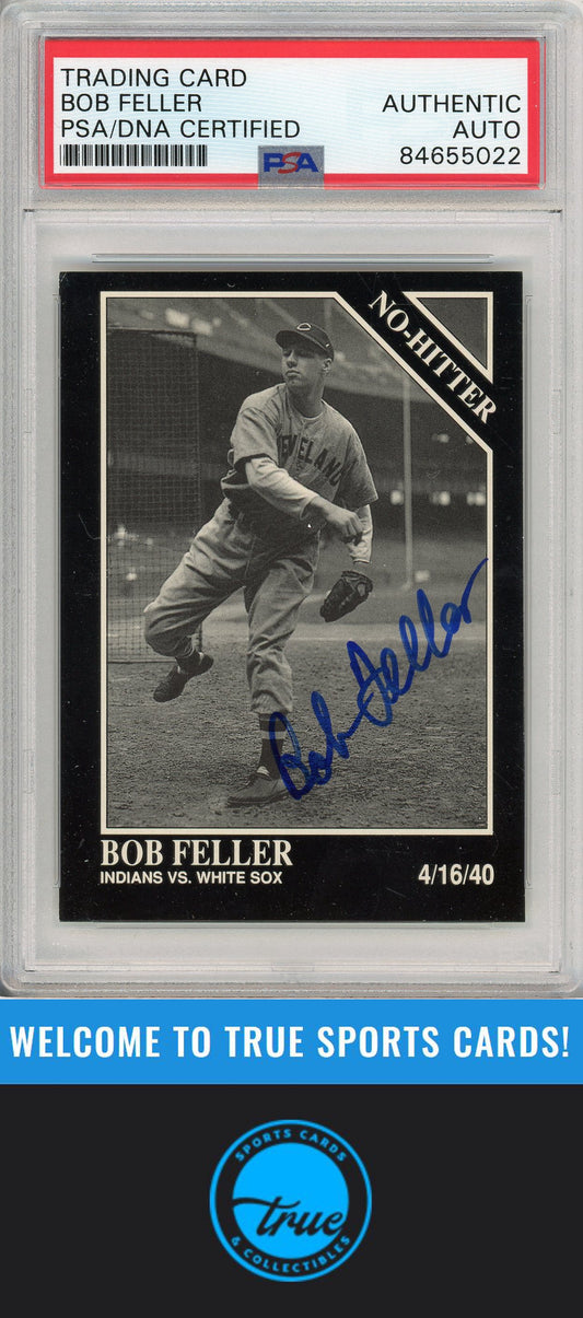 1991 Conlon Collection TSN #35 Bob Feller Auto PSA Authentic (5022)
