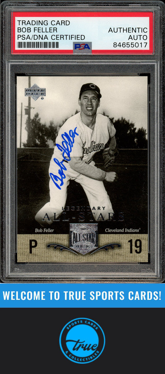 2005 Upper Deck All-Star Classics #78 Bob Feller Auto PSA Authentic (5017)