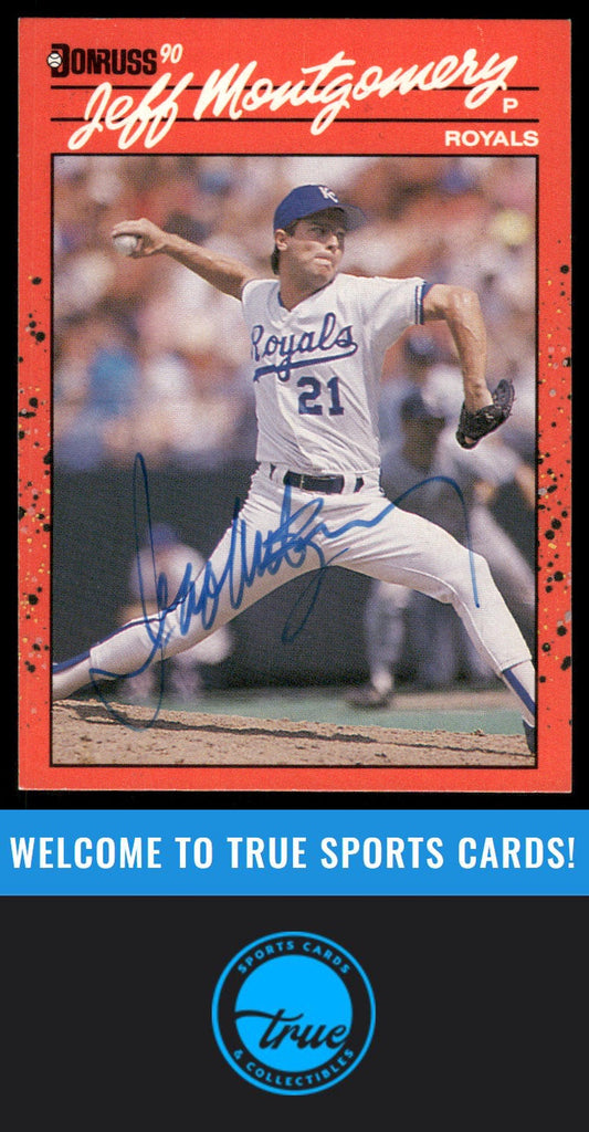 1994 Donruss #362 Jeff Montgomery PSA AUTOGRAPH