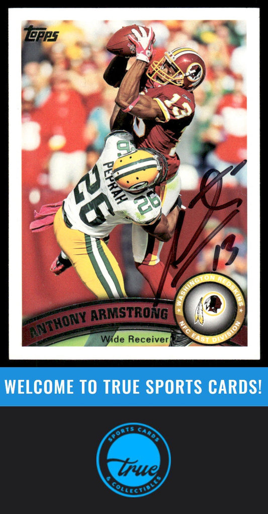 2011 Topps #61 Anthony Armstrong AUTOGRAPH