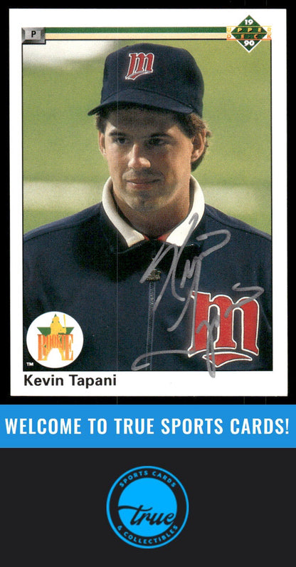 1990 Upper Deck #87 Kevin Tapani AUTO