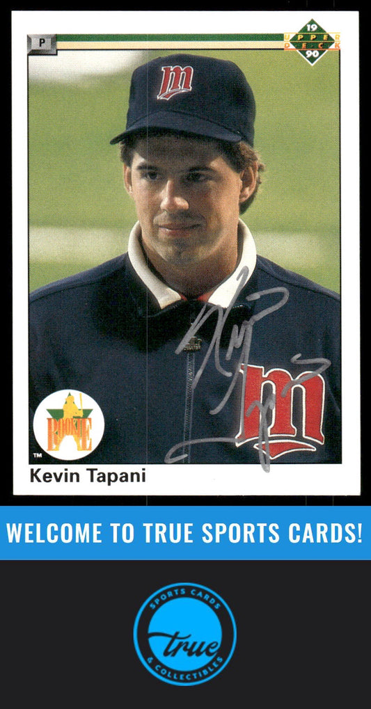 1990 Upper Deck #87 Kevin Tapani AUTO