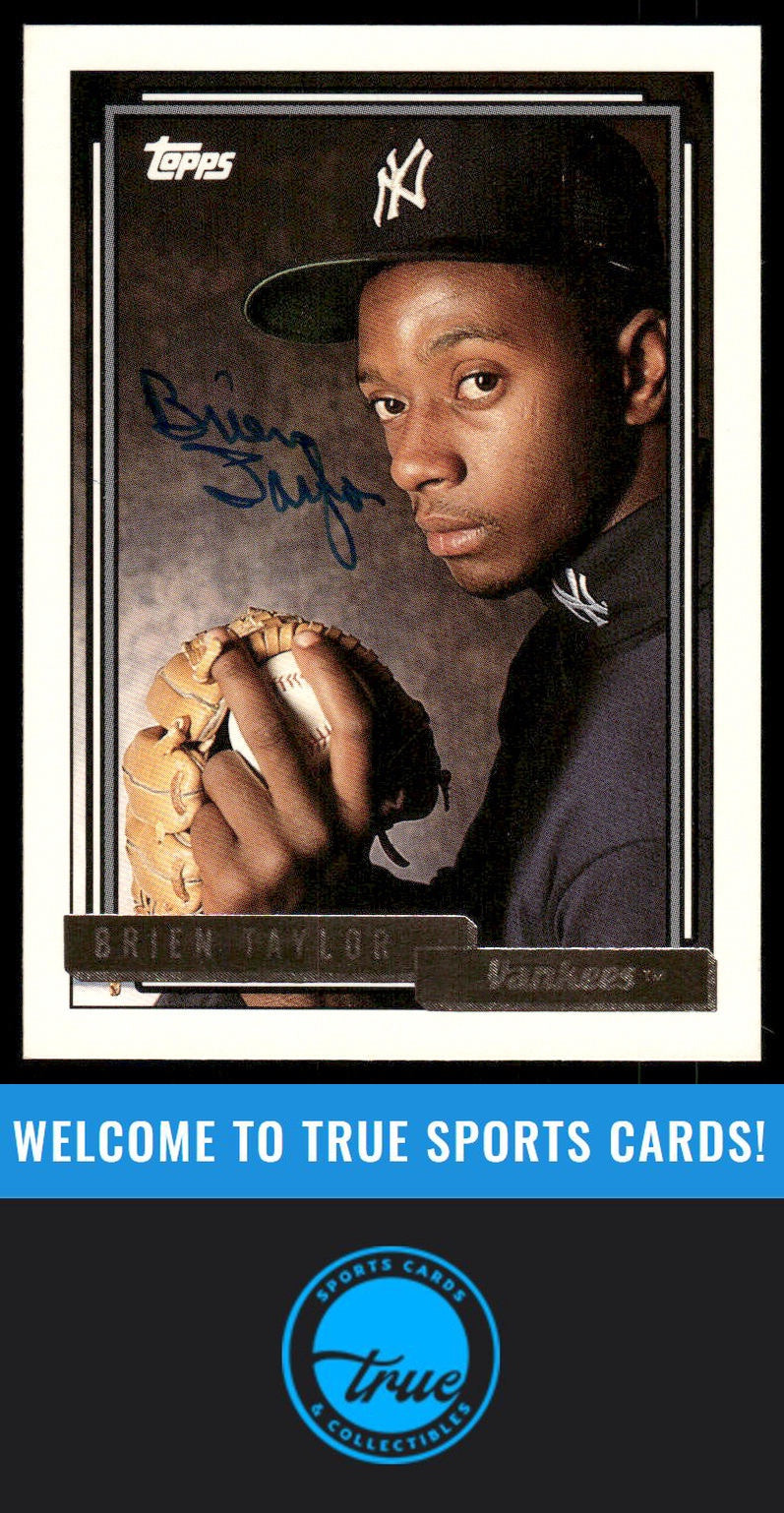 1992 Topps #793 Brien Taylor Gold AUTO