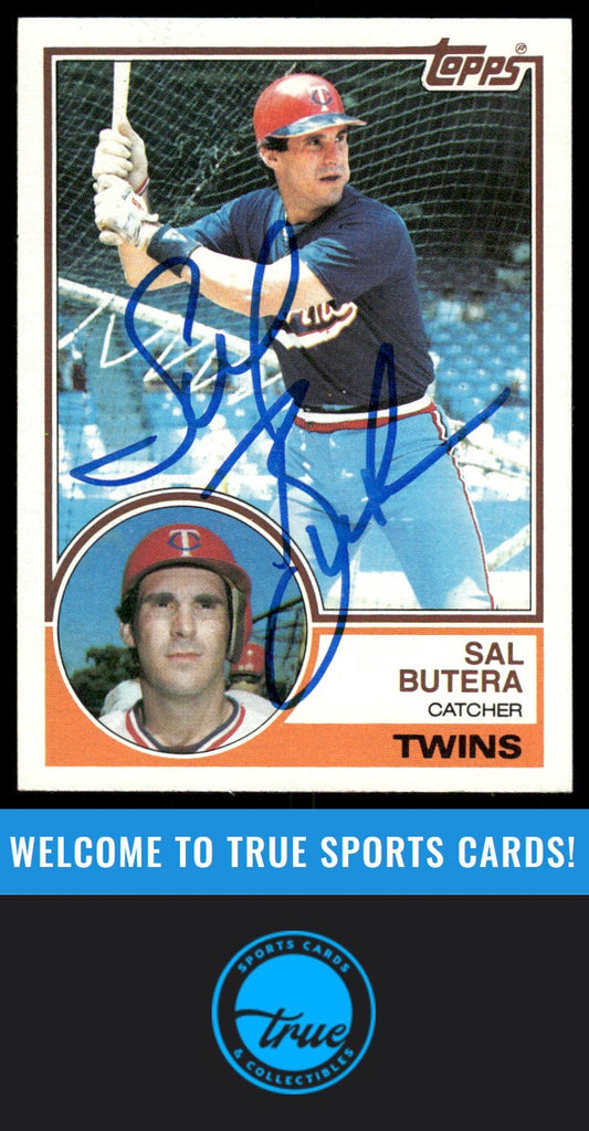 1983 Topps #67 Sal Butera AUTO