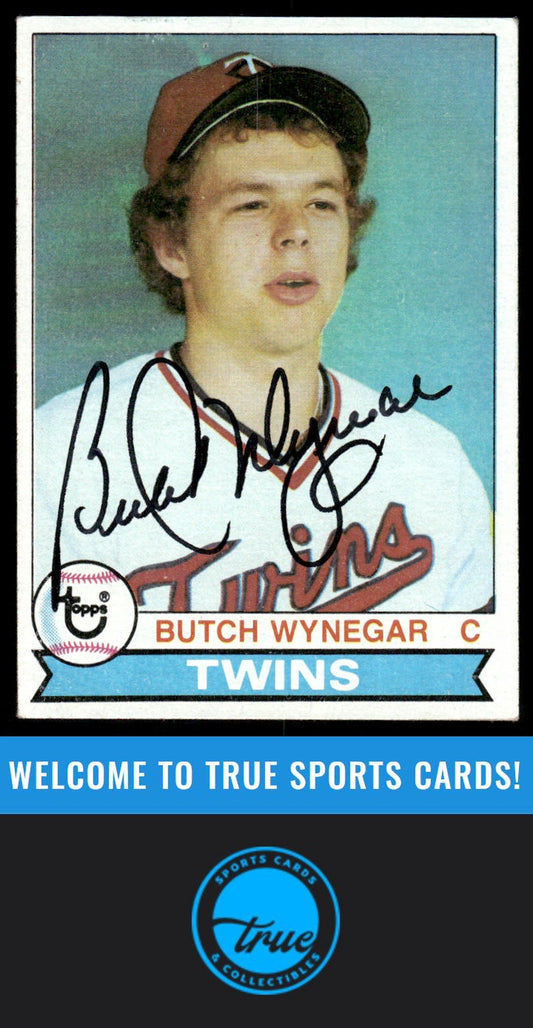 1979 Topps #405 Butch Wynegar AUTO