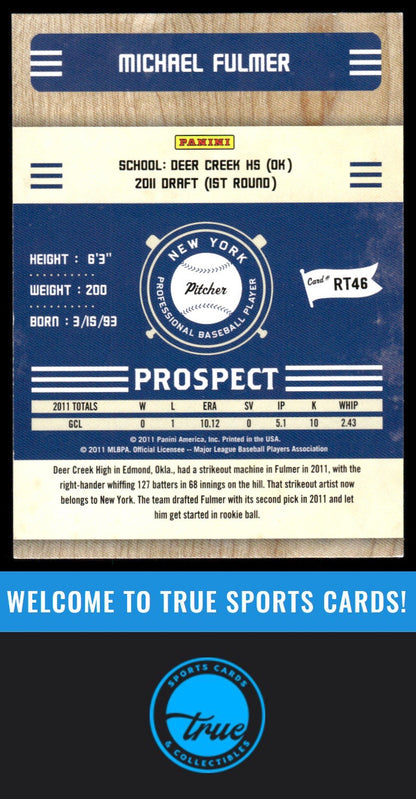 2011 Playoff Contenders #RT46 Michael Fulmer Prospect Ticket AUTO