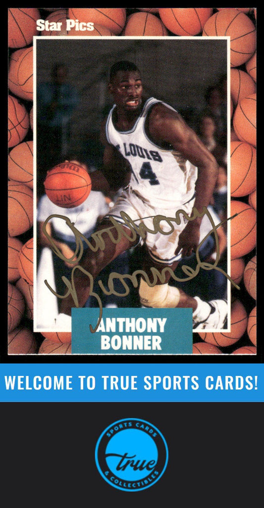 1990 Star Pics #12 Anthony Bonner AUTO