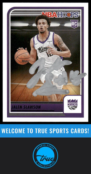 2023-24 Hoops #279 Jalen Slawson AUTO