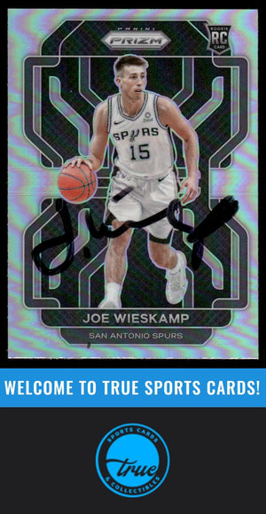 2021-22 Panini Prizm #322 Joe Wieskamp Silver AUTO