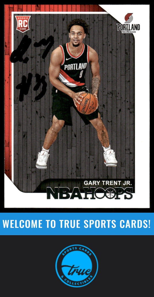 2018-19 Hoops #263 Gary Trent Jr. AUTO