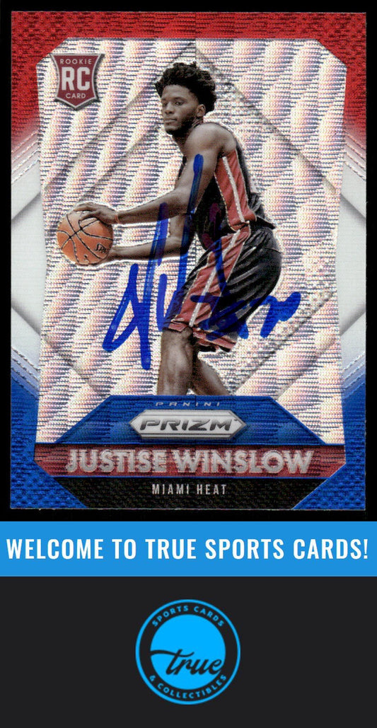 2015-16 Panini Prizm #336 Justise Winslow AUTO