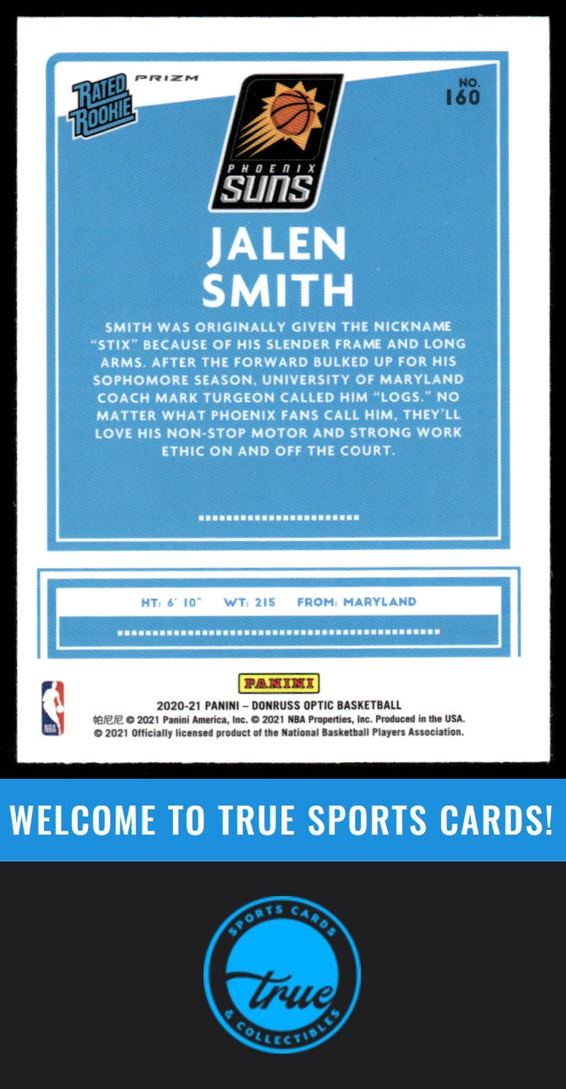 2020-21 Donruss Optic #160 Jalen Smith Fanatics PULSAR AUTO