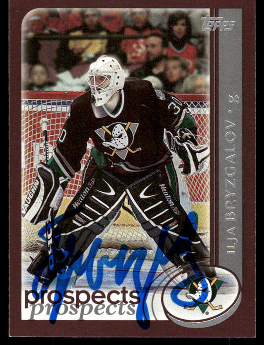 2002-03 Topps #279 Ilja Bryzgalov AUTOGRAPH