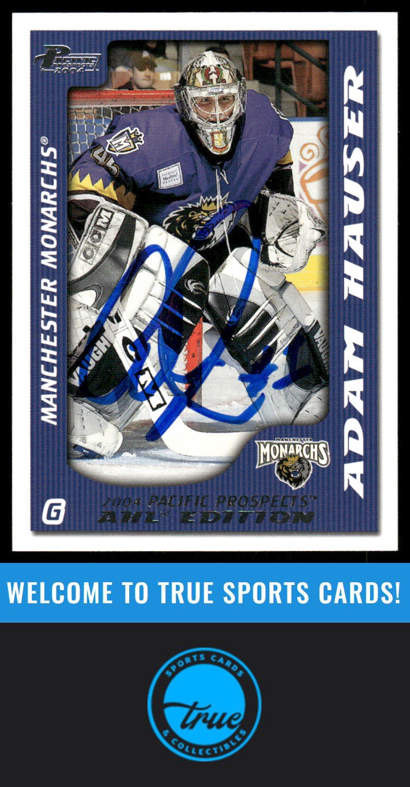 2003-04 Pacific Prospects AHL #49 Adam Hauser AUTOGRAPH