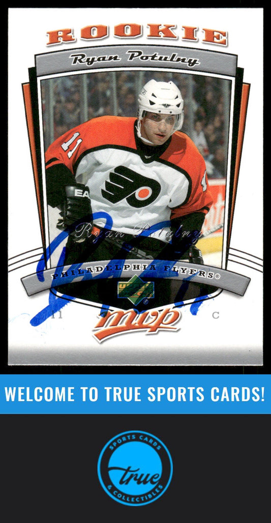 2006-07 Upper Deck MVP #353 Ryan Potulny AUTOGRAPH