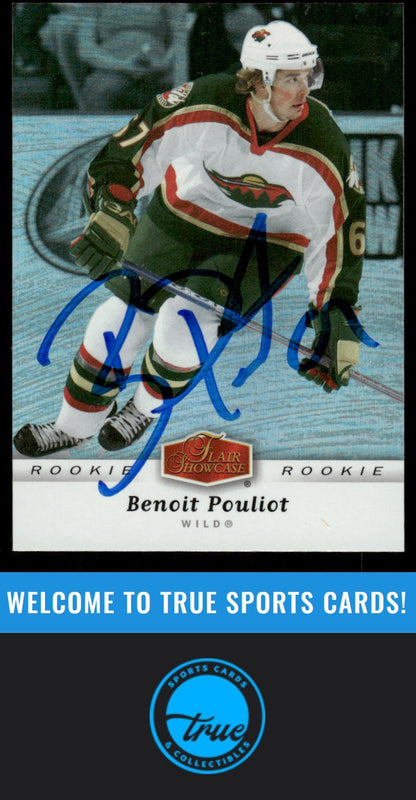 2006-07 Flair Showcase #315 Benoit Pouliot AUTOGRAPH