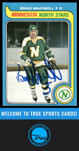 1979-80 Topps #231 Brad Maxwell AUTOGRAPH