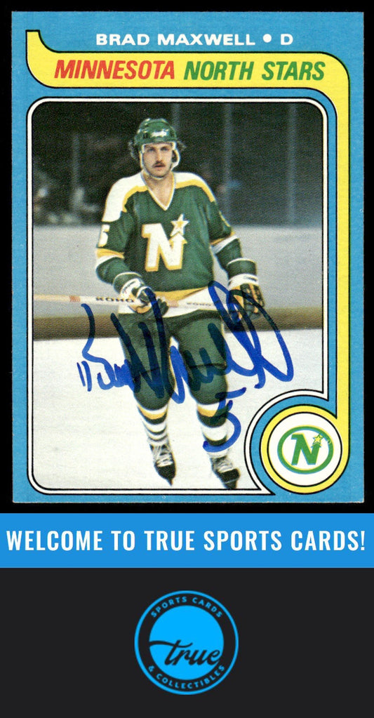 1979-80 Topps #231 Brad Maxwell AUTOGRAPH