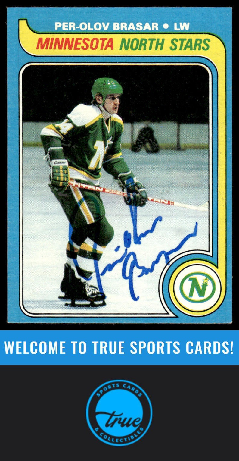 1979-80 O-Pee-Chee #192 Per-Olov Brasar AUTOGRAPH