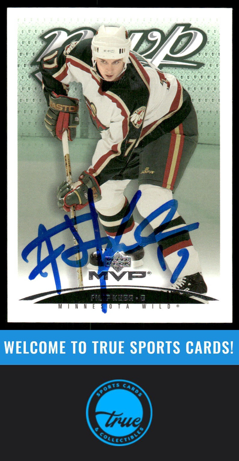 2003-04 Upper Deck MVP #213 Filip Kuba AUTOGRAPH
