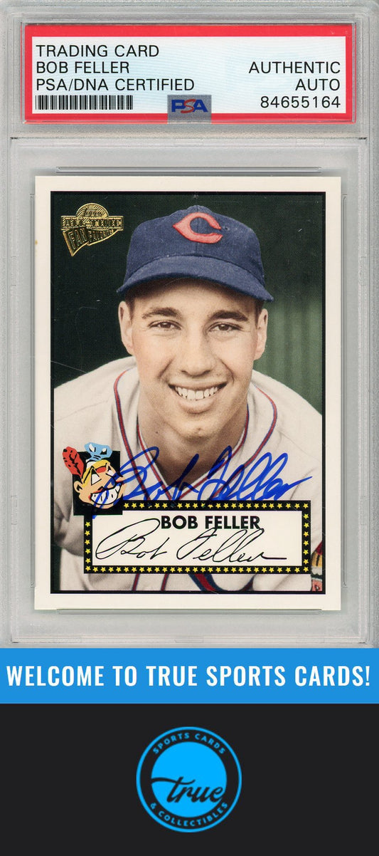 2005 Topps All-Time Fan Favorites #88 Bob Feller PSA/DNA AUTOGRAPH