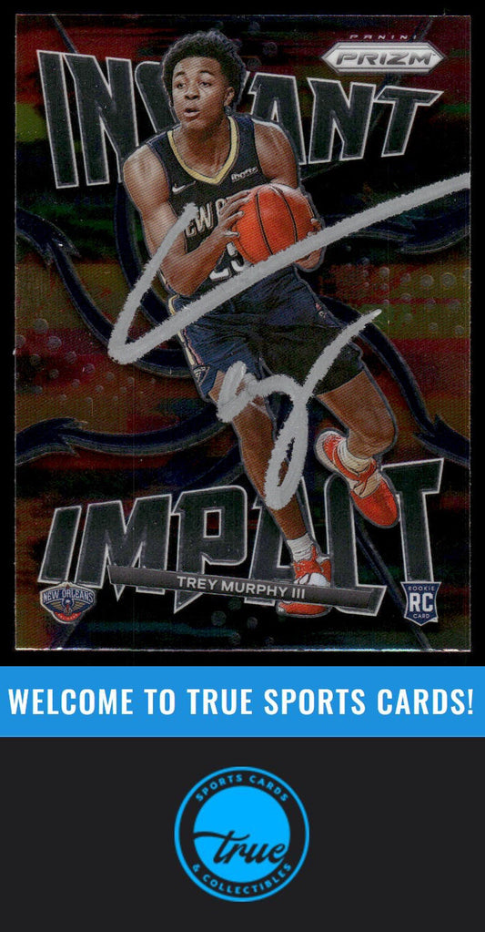 2021-22 Panini Prizm #18 Trey Murphy III Instant Impact AUTOGRAPH