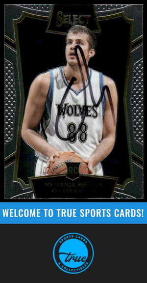 2015-16 Panini Select #18 Nemanja Bjelica AUTOGRAPH