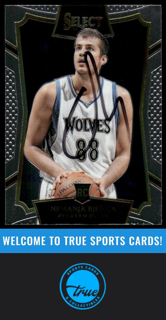 2015-16 Panini Select #18 Nemanja Bjelica AUTOGRAPH