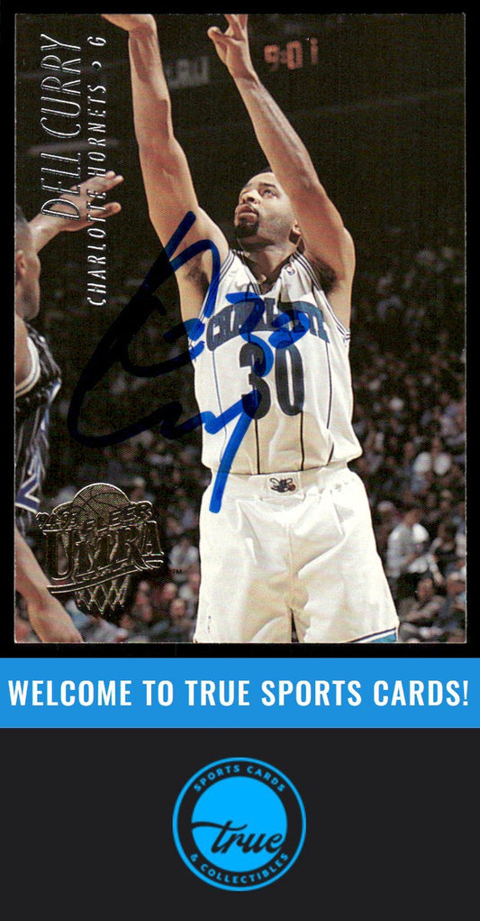 1994-95 Ultra #19 Dell Curry AUTOGRAPH