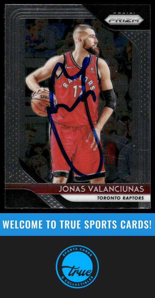 2018-19 Panini Prizm #93 Jonas Valanciunas AUTOGRAPH