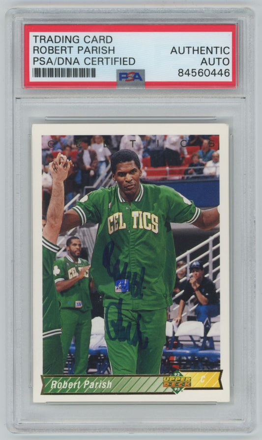 1992 Upper Deck Robert Parish Auto - PSA/DNA Authentic