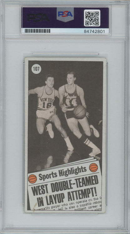 1970 Topps #107 Jerry West Auto 10 - PSA/DNA