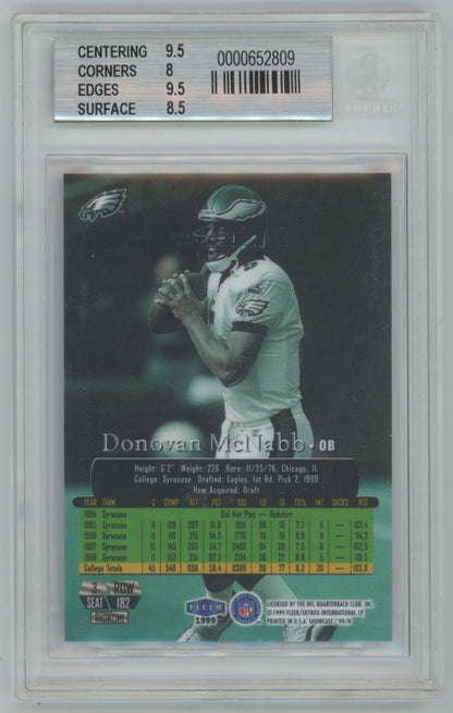 1999 Flair Showcase Donovan McNabb 750/1999 - BGS 8.5 (2809)