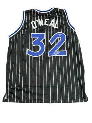 SHAQUILLE O'NEAL AUTOGRAPHED CUSTOM ORLANDO JERSEY (PSA/DNA)