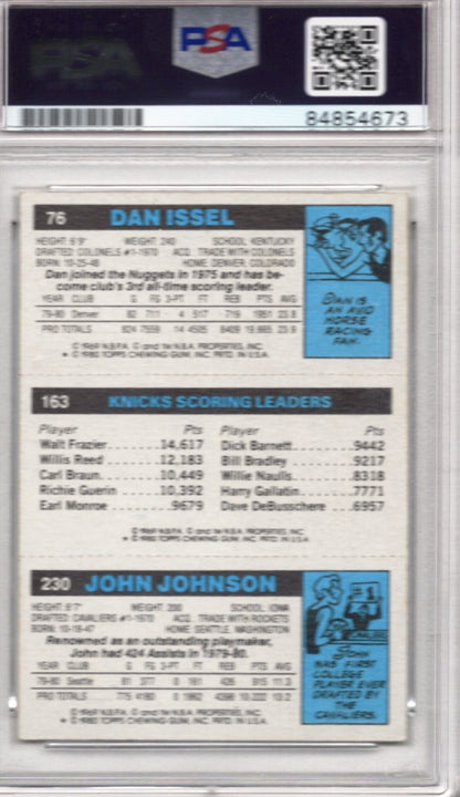 1980 TOPPS DAN ISSEL #76 HOF AUTOGRAPH PSA/DNA AUTHENTIC AUTO