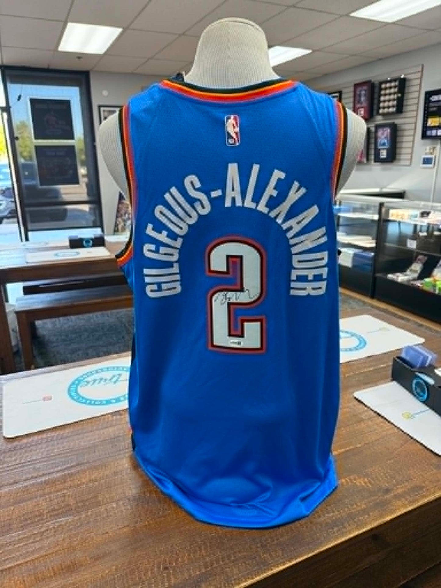 SHAI GILGEOUS-ALEXANDER AUTOGRAPHED NIKE JERSEY (JSA)